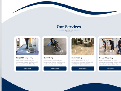 Floor Cleaning Services UI Kit