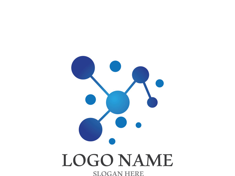 Molecule symbol logo template vector illustration design by ~ EpicPxls