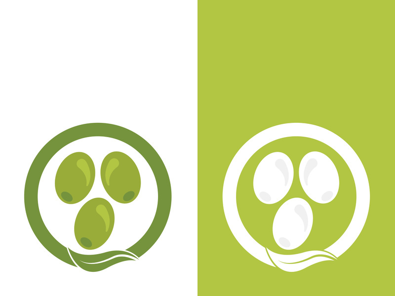 Extra virgin olive oil logo icon design vector illustration