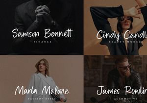 Kinston - Handwritten Font