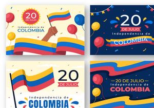 13 De Julio Colombia Illustration