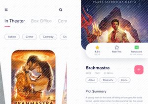 Movie Mobile App Design