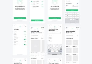 Hngry Food Delivery UI Kit