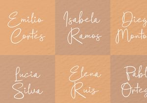 Dmitriev Petroviel | Handwritten Font