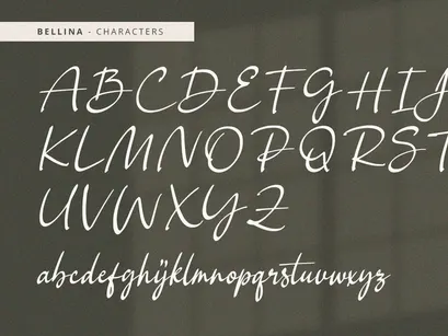Bellina - Handwritten Font