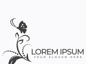 Flower logo preview picture