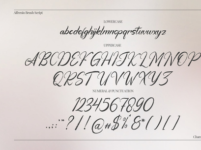 Alfrenio | Handwritten Brush Script