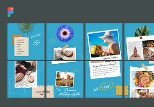 Instagram Memories Moodboard | Summer | Puzzle
