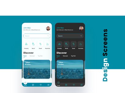 Travel App Design