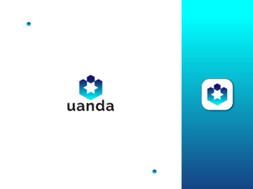 Lettermark Logo - Letter U Logo - Gradient Logo - Business Logo Design preview picture