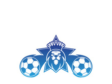 Football logo icon design and symbol soccer club vector