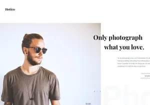 Hotico - Photography Minimal Design