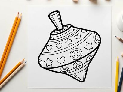 Christmas gift tag charm vector illustration flat design