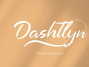 Dashtlyn Script Font preview picture