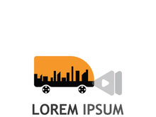 Movie abstract logo.