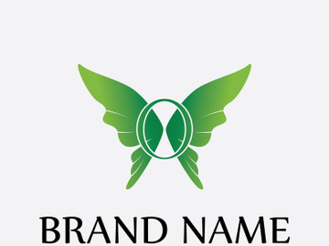 Butterfly logo design preview picture