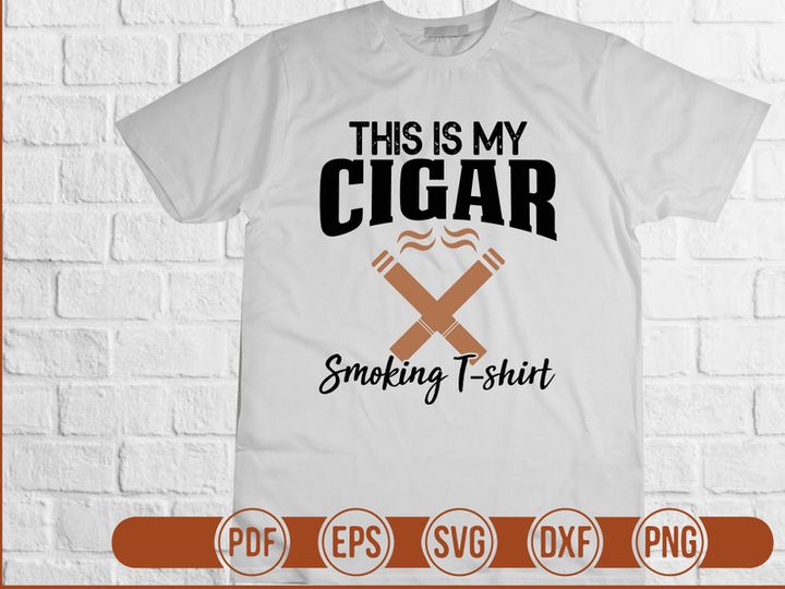 This Is My Cigar Smoking Tshirt