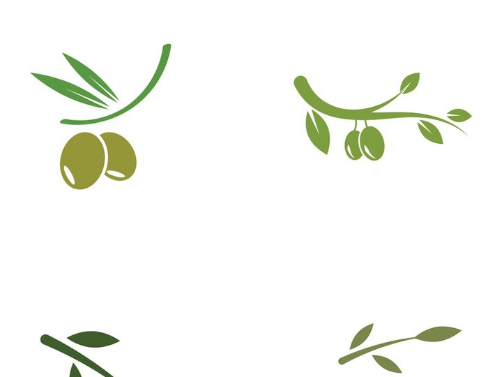 Olive fruit logo design.