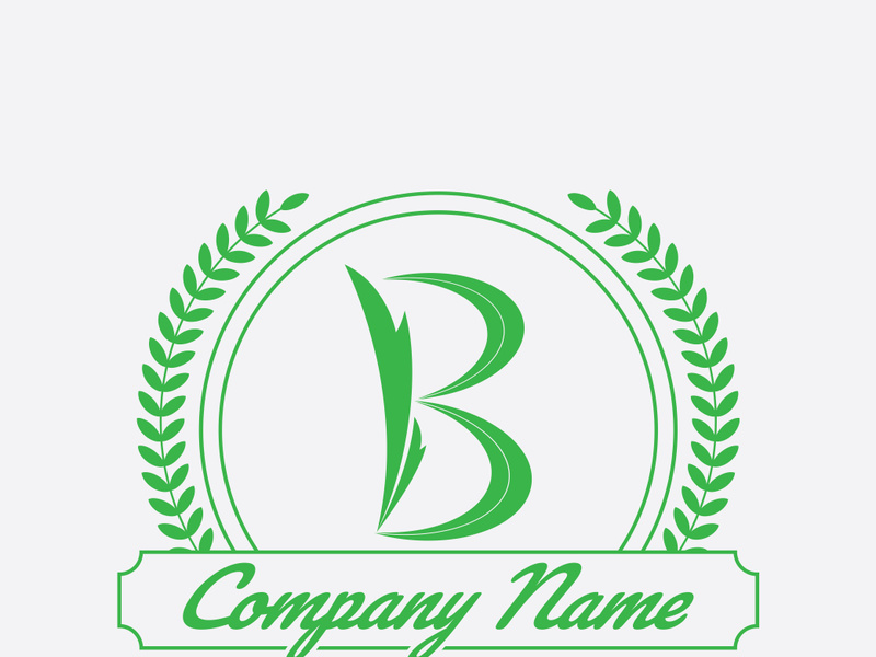 B logo design