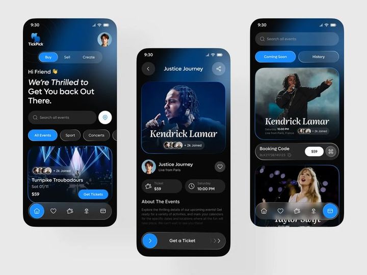 Matlegier v1.0 - Event Booking Management | Event Planner | Ticket Booking | Flutter Full Solution App