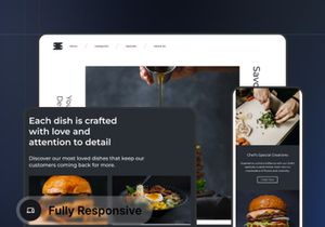 Restoo - Restaurant Landing Page UI Kit