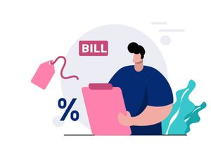 Financial Accounting flat illustration
