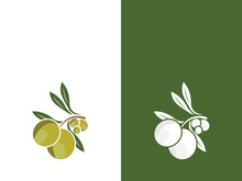 Extra virgin olive oil logo icon design vector illustration