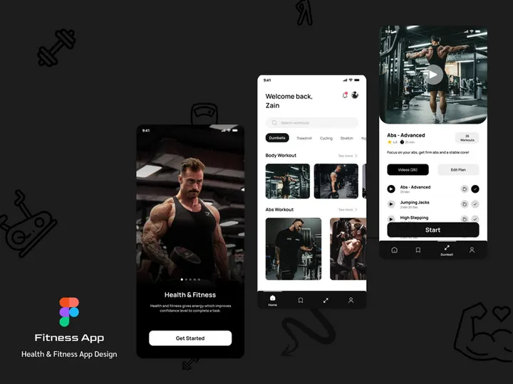 Fitness App Design