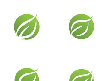 Ecology icon green leaf vector illustration design preview picture
