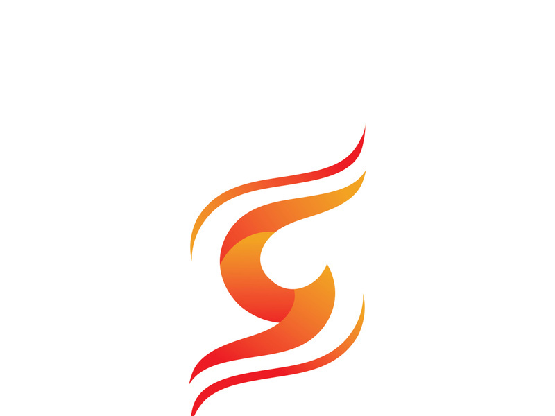 Fire flame vector illustration design