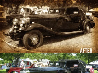 Newspaper Photo Photoshop Action