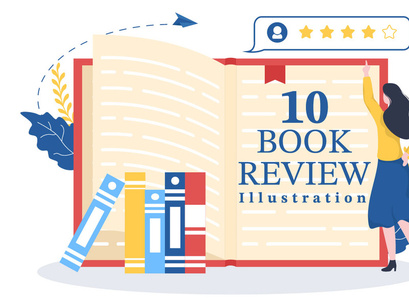10 Book Review Feedback Illustration