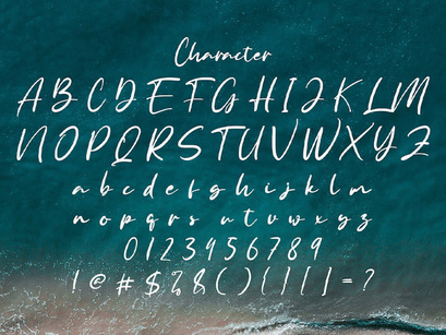 Anyer Beach - Handwritten Font