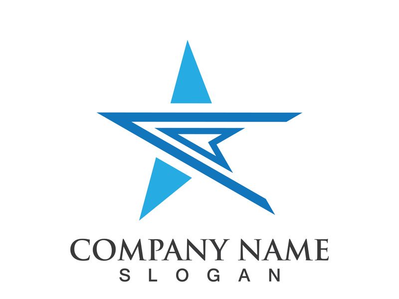 star vector icon illustration design template