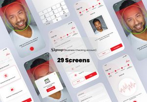 Corneb - Money Transfer, Bank, Finance and Wallet App UI Kit