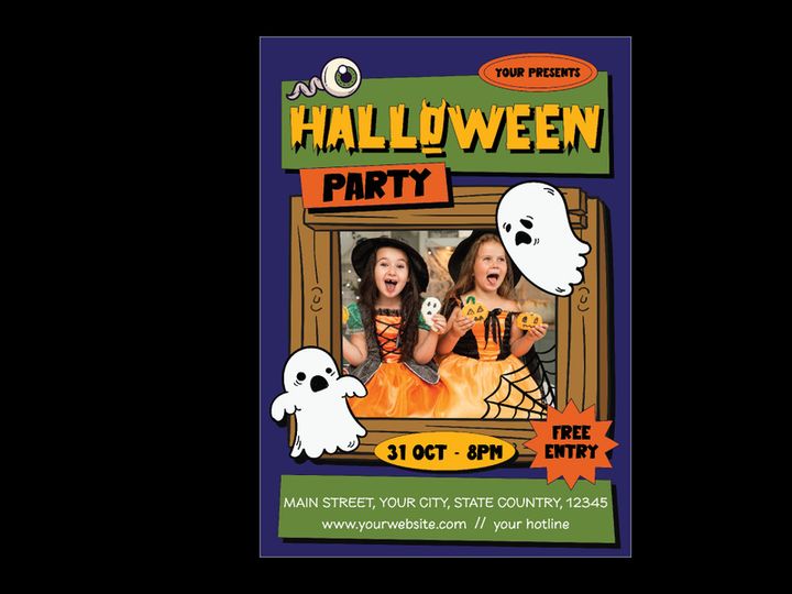 Halloween Party Flyer
