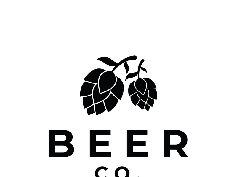 Premium quality vintage craft beer logo template. For badges, emblems, beer companies, bars, taverns.