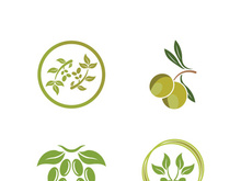 Extra virgin olive oil logo icon design vector illustration