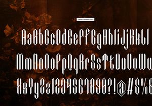 Gaudero | Display Blackletter