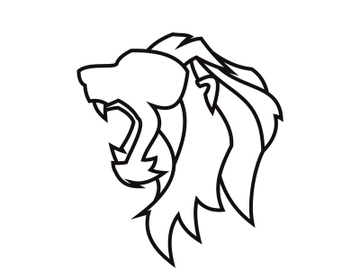 Lion logo preview picture