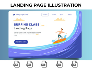 Landing Page Illustration 11 preview picture