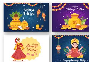 16 Akshaya Tritiya Festival Illustration