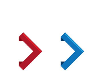 arrow icon vector logo design preview picture