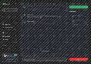 ChatGPT Webseite Redesign