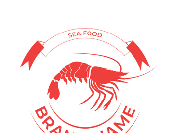 Vintage lobster logo preview picture