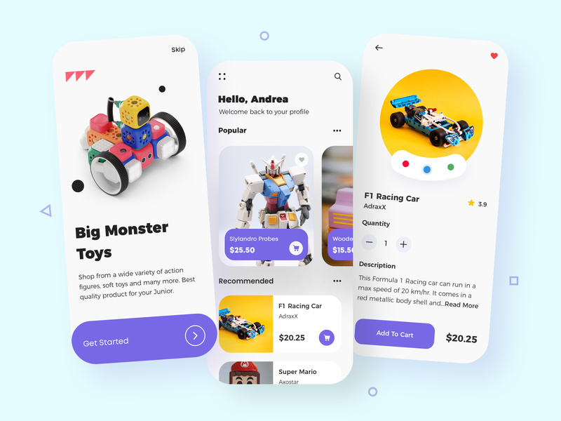 Toy Store E-Commerce App