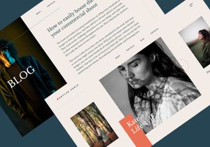 Web UI KIT | Personal Portfolio Site  |  Photo Portfolio Site