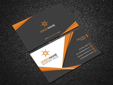 Creative Business Card Design Template preview picture