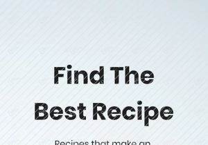 Tastely - Recipe Book Mobile App UI Kit