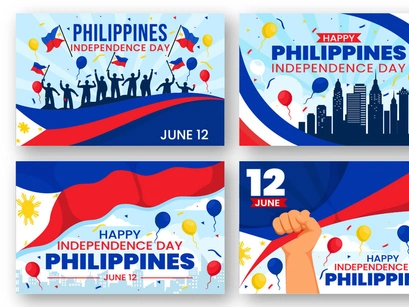 12 Philippines Independence Day Illustration